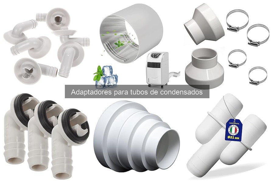 Comparativa de Adaptadores para Tubos de Condensado