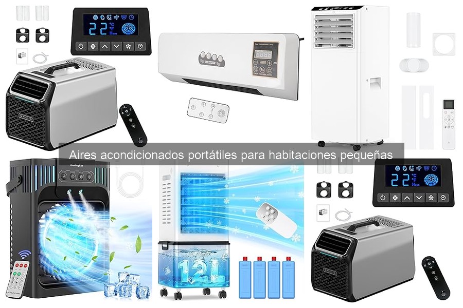 Comparativa de aires acondicionados portátiles para habitaciones pequeñas