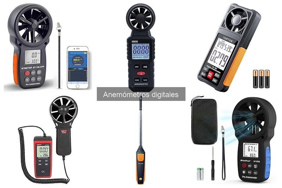 Comparativa de Anemómetros Digitales: UNI-T, Proster y BTMETER