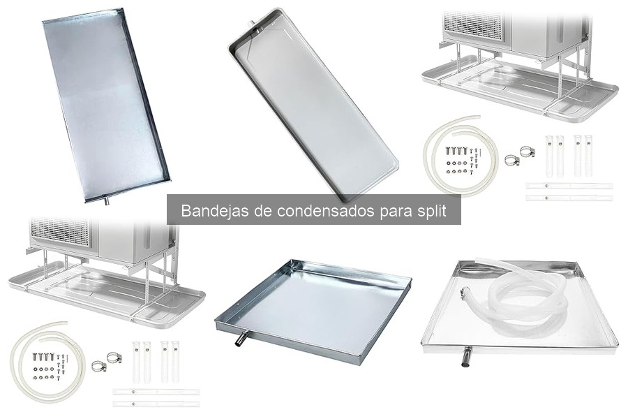 Comparativa de Bandejas de Condensados para Split de Aire Acondicionado
