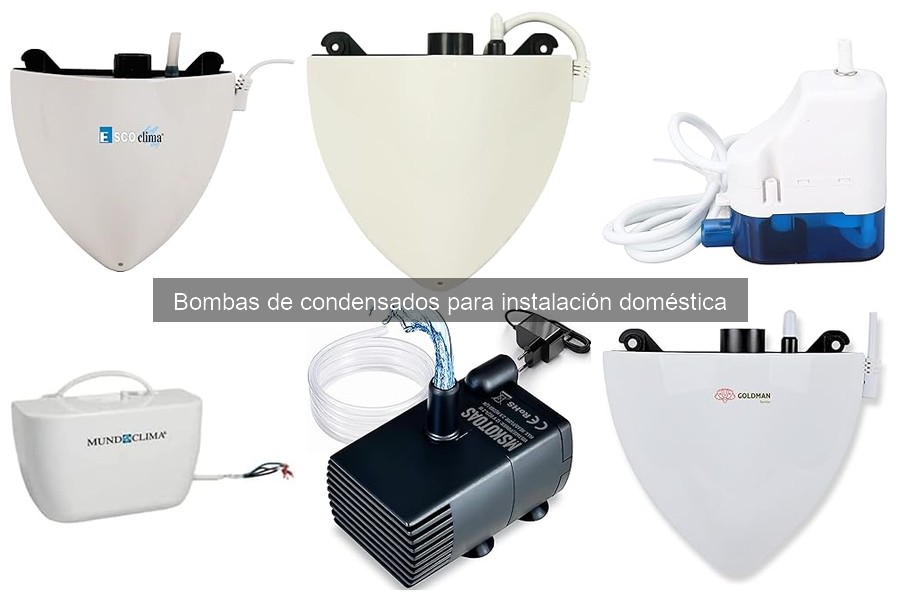 Comparativa de Bombas de Condensado para Aire Acondicionado