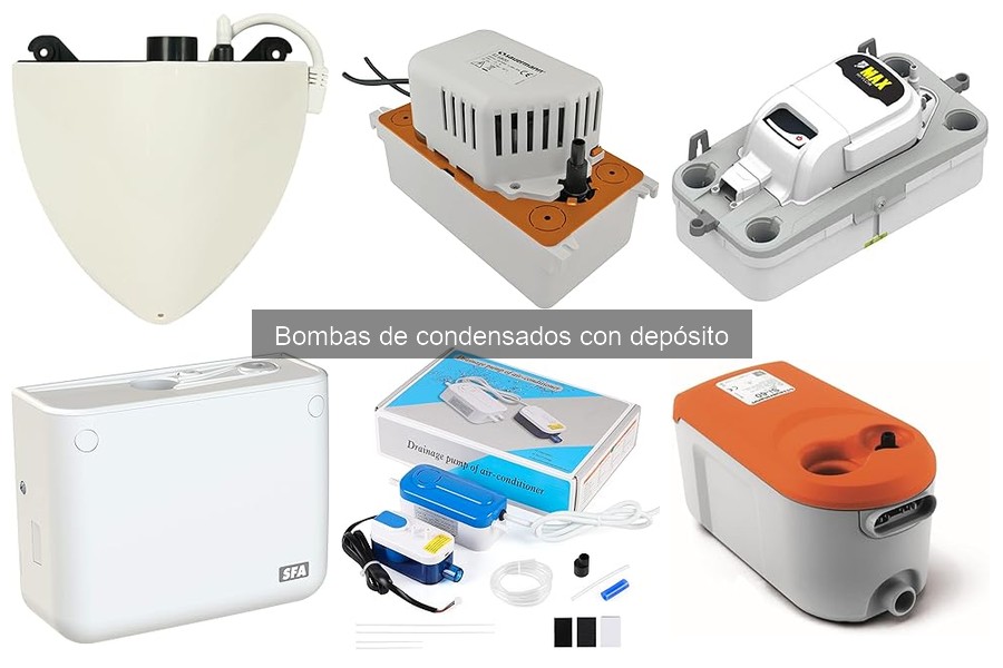 Comparativa de bombas de condensados con depósito: mejores marcas
