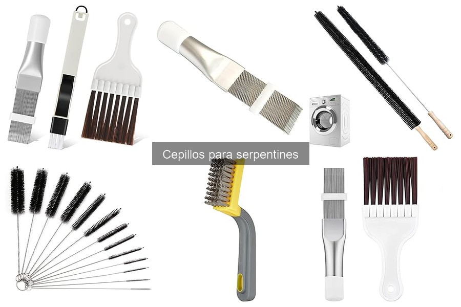 Comparativa de Cepillos para Serpentines de Marcas Populares