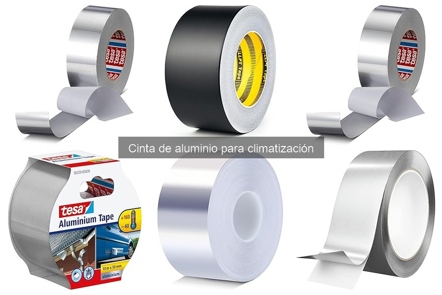 Comparativa de cinta de aluminio y otras cintas de climatización