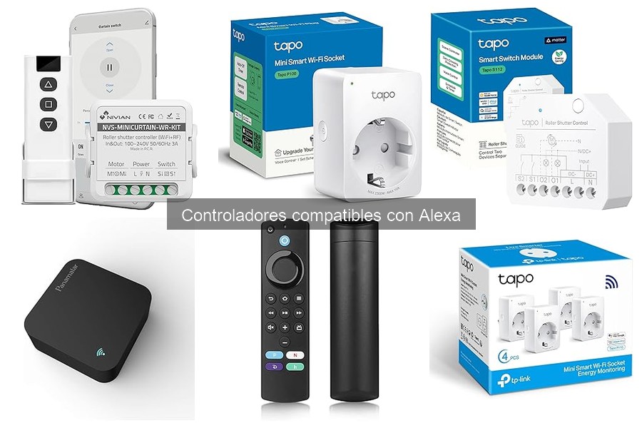 ** Comparativa de Controladores Alexa y Automatización del Hogar