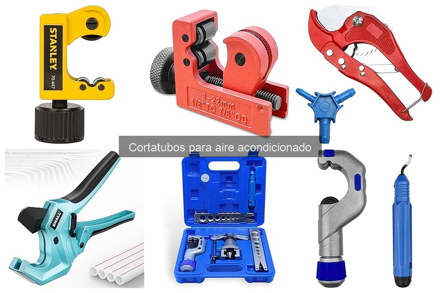 Comparativa de cortatubos manuales y eléctricos para aire acondicionado