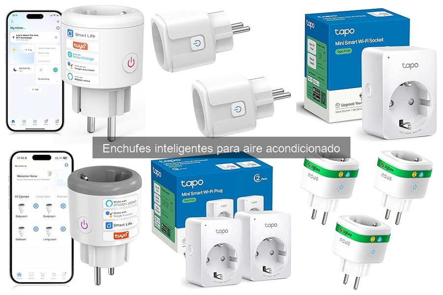 Comparativa de enchufes inteligentes para aire acondicionado