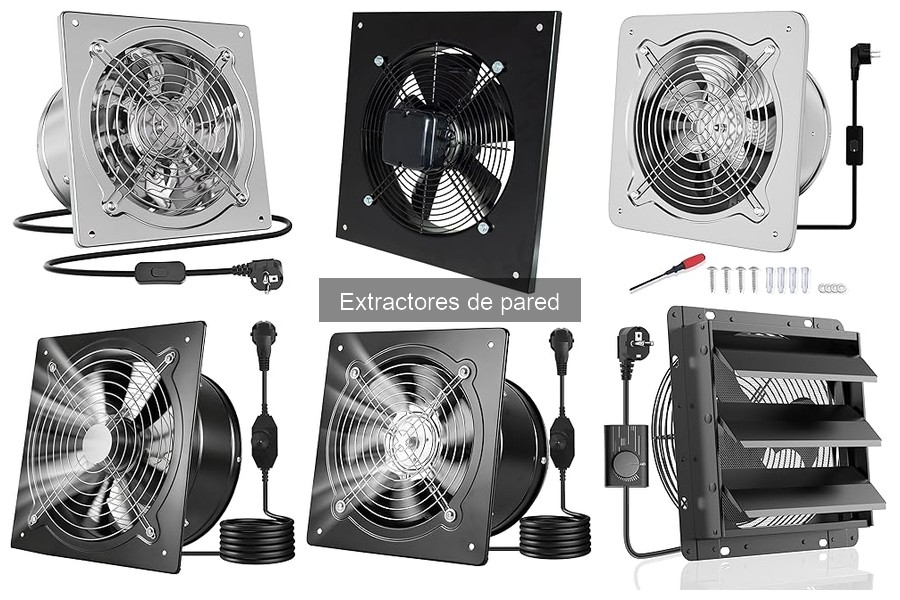 Comparativa de extractores de pared: ¿cuál elegir?