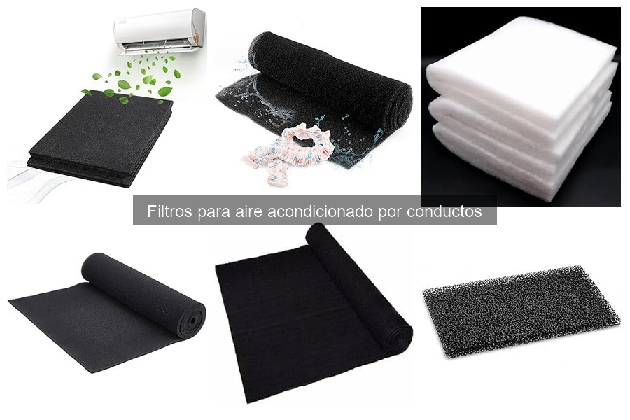 Comparativa de filtros para aire acondicionado por conductos