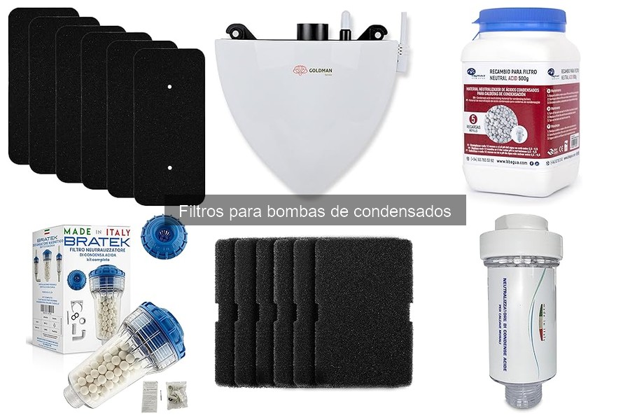 Comparativa de Filtros para Bombas de Condensados