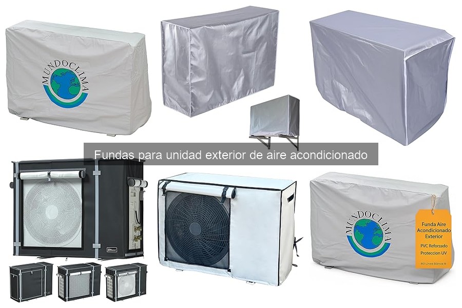Comparativa de fundas para unidades exteriores de aire acondicionado