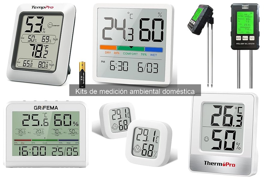 Comparativa de Kits de Medición Ambiental para el Hogar