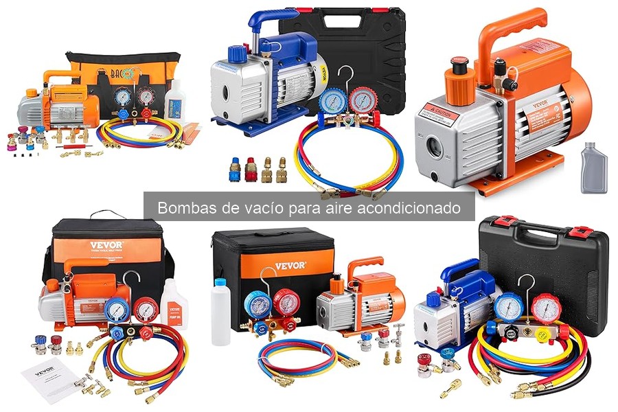 Comparativa de las Mejores Bombas de Vacío para Aire Acondicionado