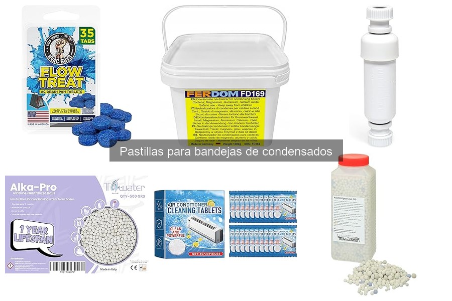 Comparativa de las Mejores Pastillas para Bandejas de Condensados