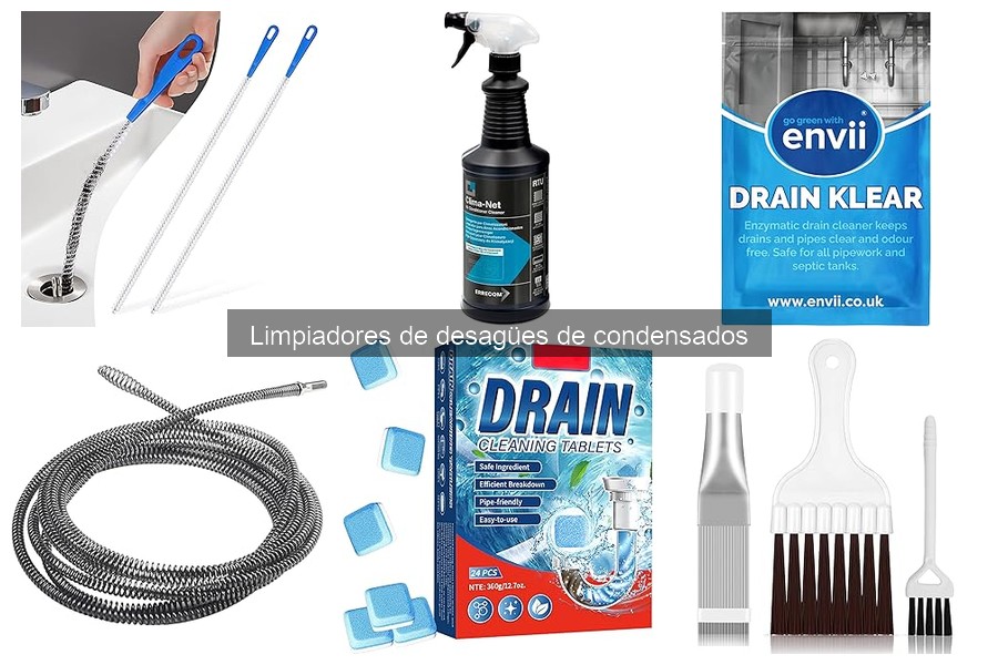 Comparativa de Limpiadores de Desagües de Condensados