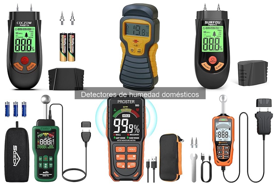 Comparativa de los Mejores Detectores de Humedad del Mercado