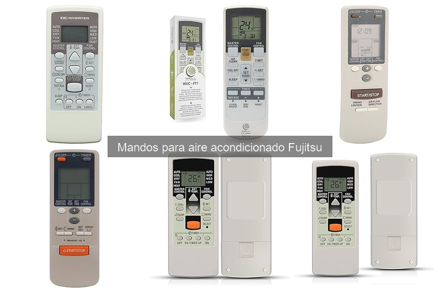 Comparativa de los Mejores Mandos para Aire Acondicionado Fujitsu