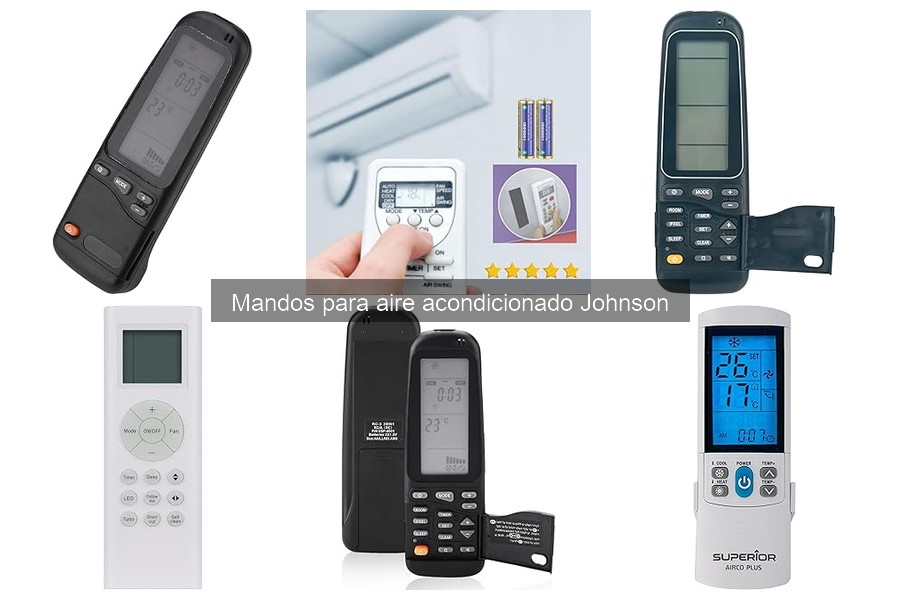 Comparativa de los mejores mandos para aire acondicionado Johnson