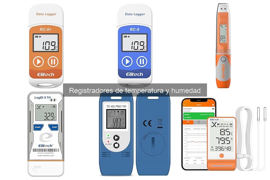 Comparativa de los Mejores Registradores de Temperatura y Humedad