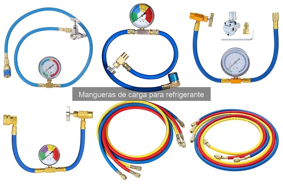 Comparativa de Mangueras de Carga de Refrigerante para AC