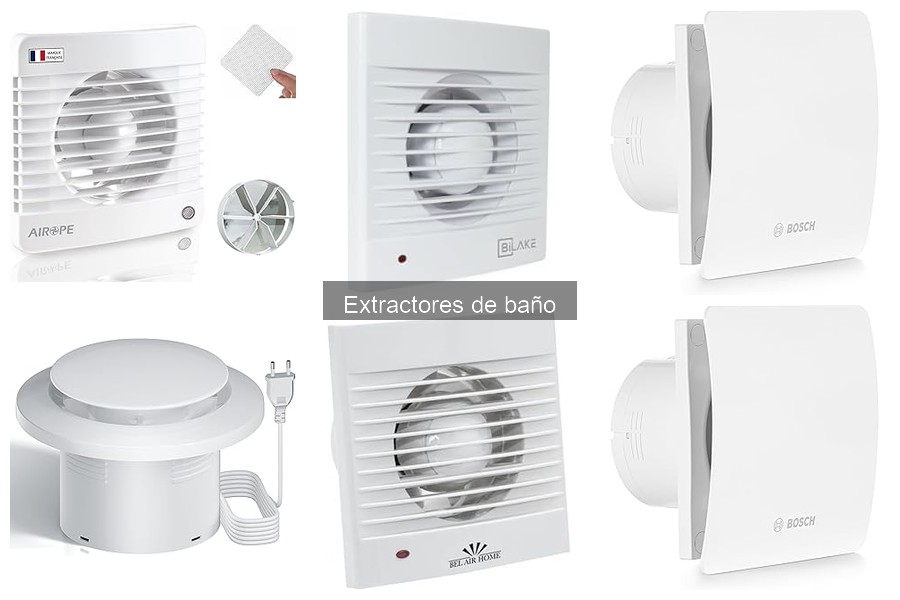 Comparativa de marcas de extractores de baño en calidad y precio