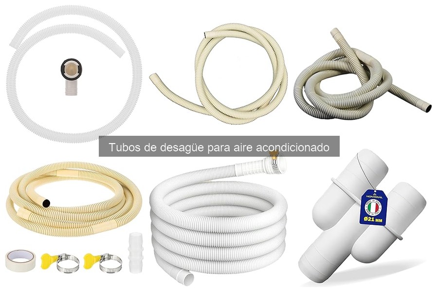 Comparativa de materiales para tubos de desagüe de aire acondicionado
