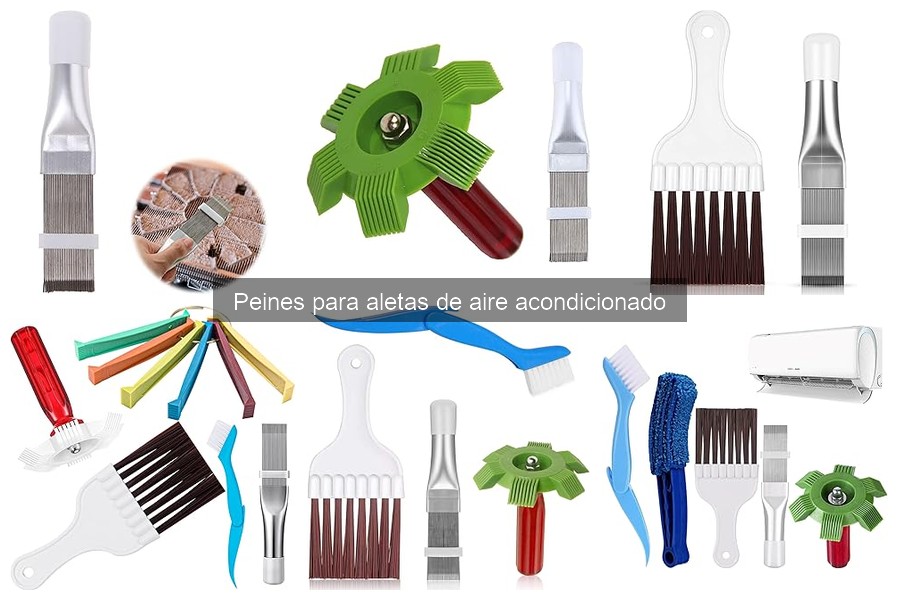 Comparativa de Peines para Aletas de Aire Acondicionado