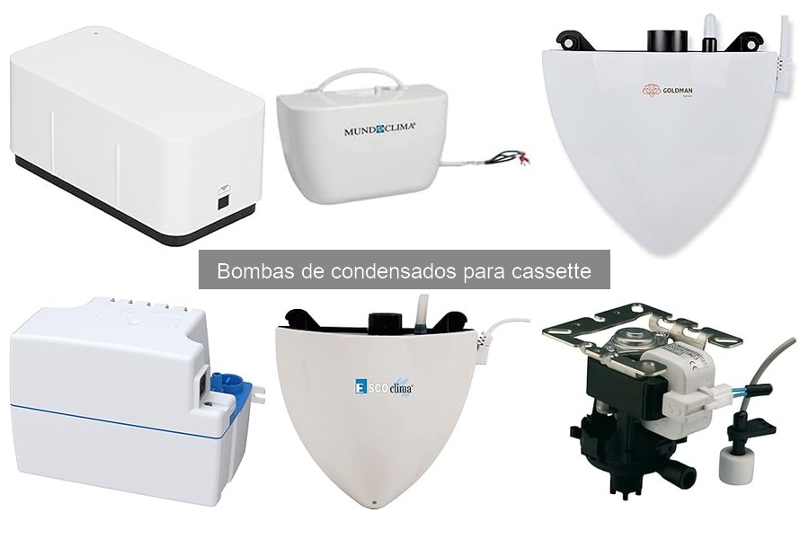 Comparativa de precios de bombas de condensados para cassette