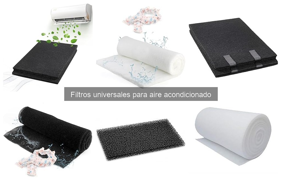 Comparativa de precios de filtros universales para aire acondicionado