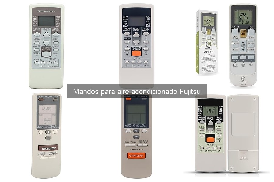 Comparativa de precios: mandos para aire acondicionado Fujitsu