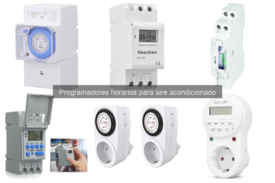 Comparativa de Programadores Horarios Analógicos y Digitales
