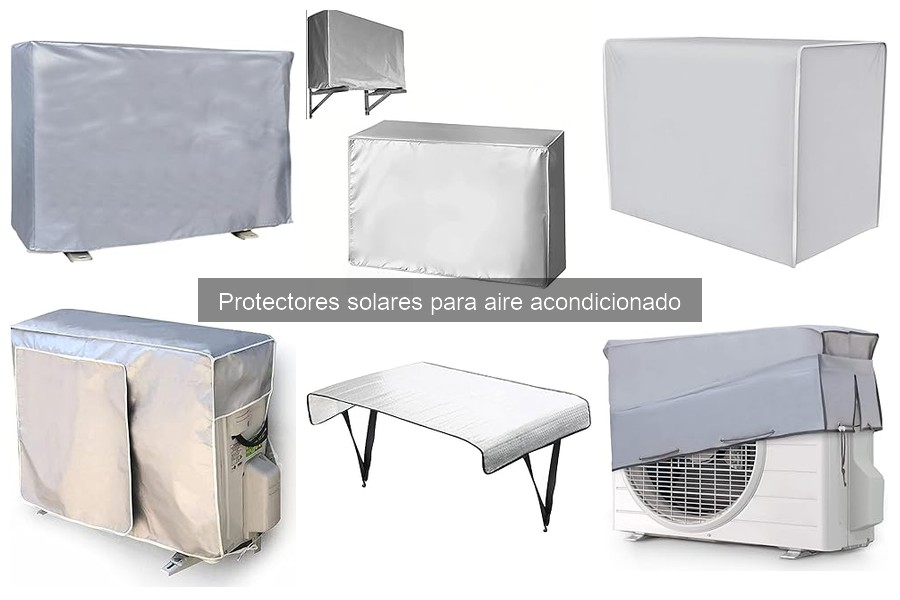 Comparativa de Protectores Solares para Aire Acondicionado