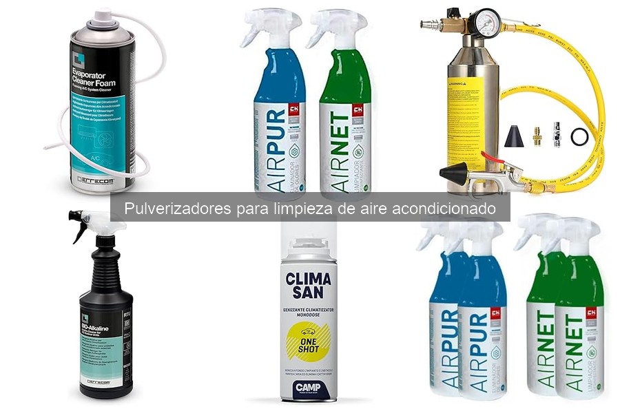 Comparativa de pulverizadores manuales vs eléctricos para aire acondicionado
