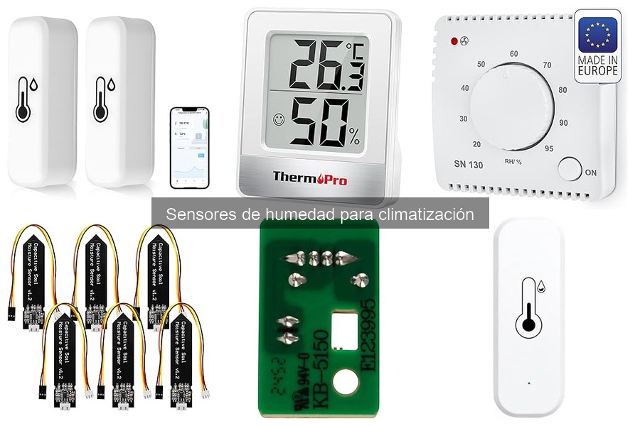 Comparativa de Sensores de Humedad para Aire Acondicionado