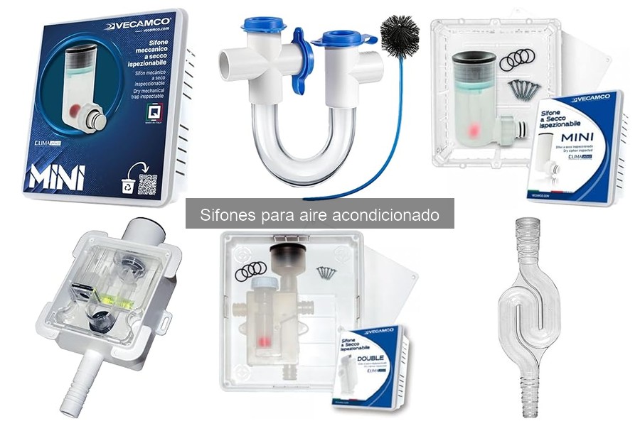 Comparativa de Sifones para Aire Acondicionado: Mejores Opciones