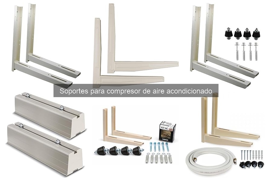 Comparativa de Soportes para Compresores de Aire Acondicionado