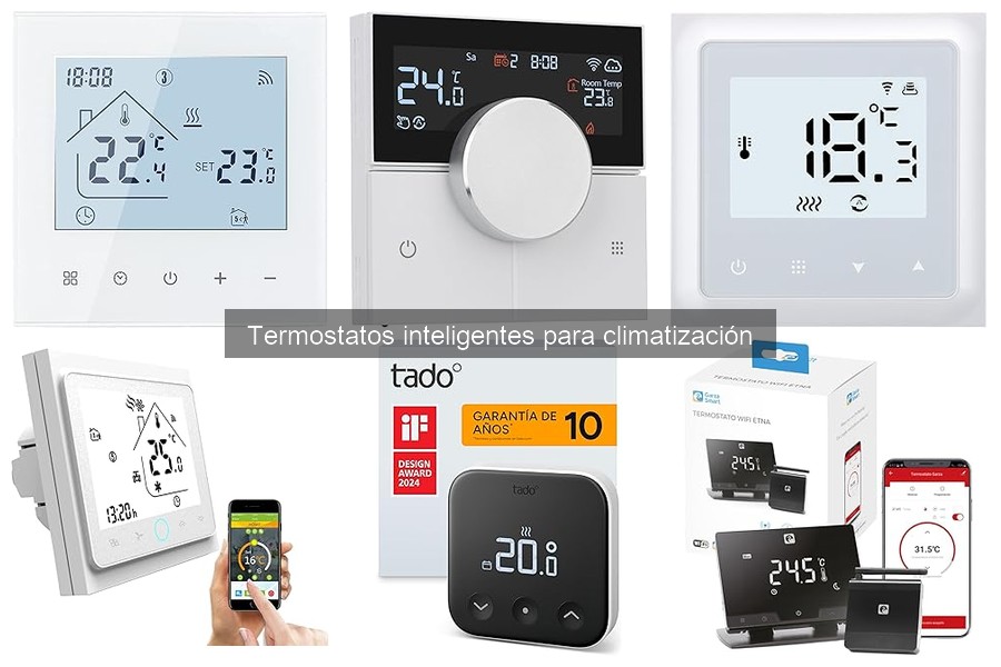 Comparativa de Termostatos Inteligentes para Climatización