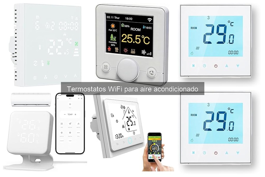 ** Comparativa de Termostatos WiFi vs Convencionales para Aire Acondicionado