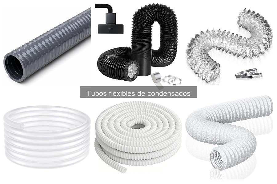 Comparativa de tubos flexibles y rígidos de condensados