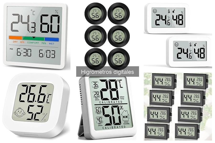 Comparativa: Higrómetros Digitales vs. Analógicos