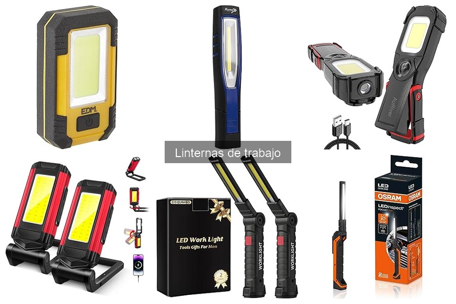 Comparativa Linternas de Trabajo: LED vs Halógenas