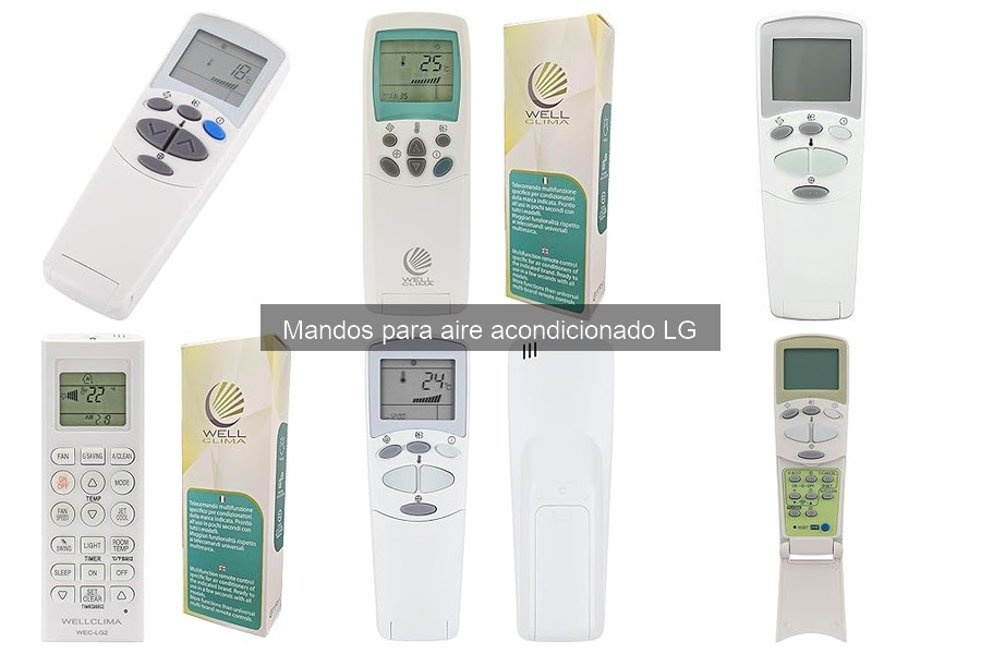 Comparativa: Mandos Originales vs Genéricos para Aire Acondicionado LG