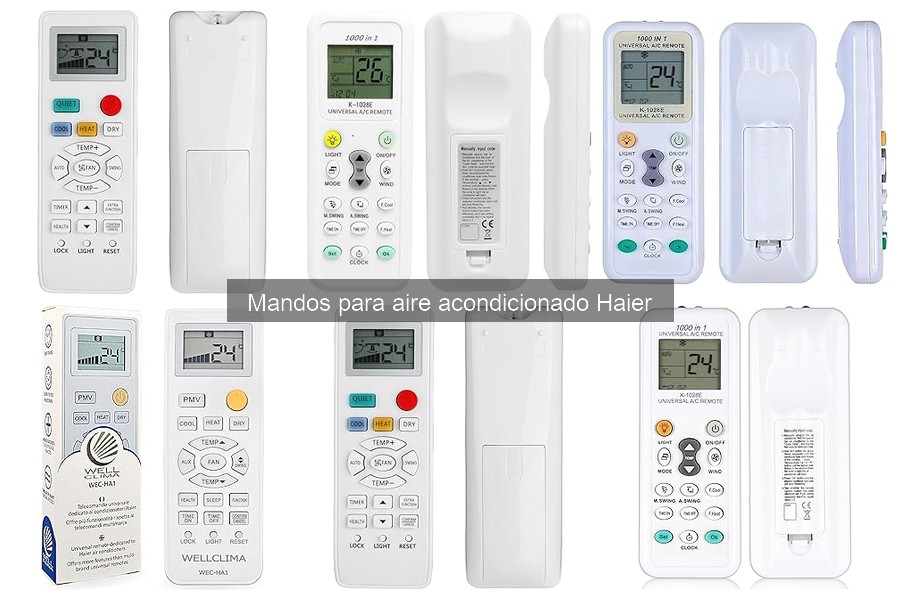 Comparativa: Mandos Originales vs Genéricos para Haier