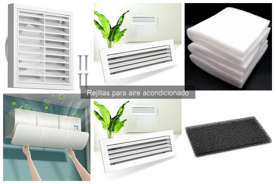 Comparativa: Rejillas de plástico vs. metal para aire acondicionado