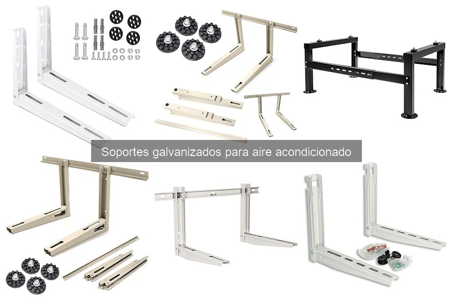 Comparativa: Soportes Galvanizados vs Otros para Aire Acondicionado