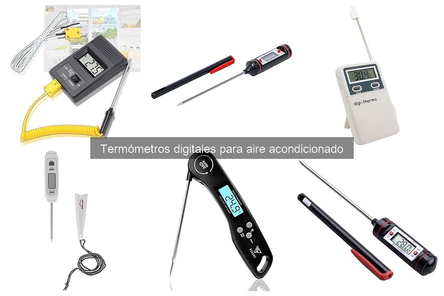 Comparativa: Termómetros digitales vs analógicos para aire acondicionado
