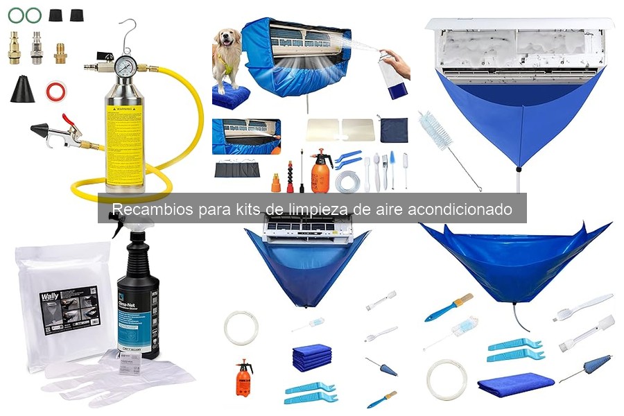 Compatibilidad de Recambios con Kits de Limpieza de Aire Acondicionado