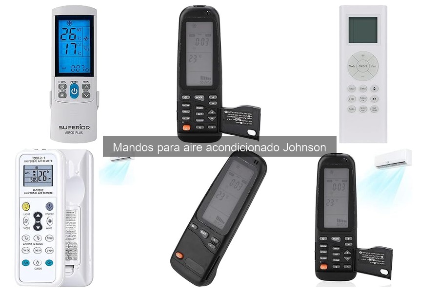 ** Consejos para el mantenimiento del mando de aire acondicionado Johnson