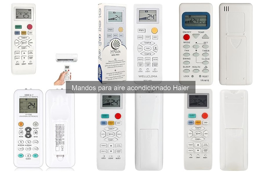 Consejos para elegir el mejor mando de aire Haier