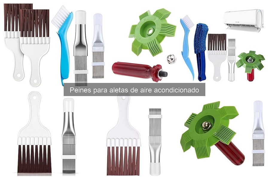 ¿Cuándo usar un peine para aletas de aire acondicionado?